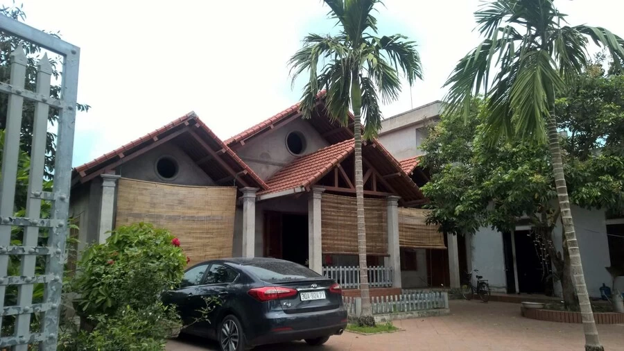 Công trình Làng Bầu Đông Anh -Hà Nội lưu giữ kiến trúc truyền thống