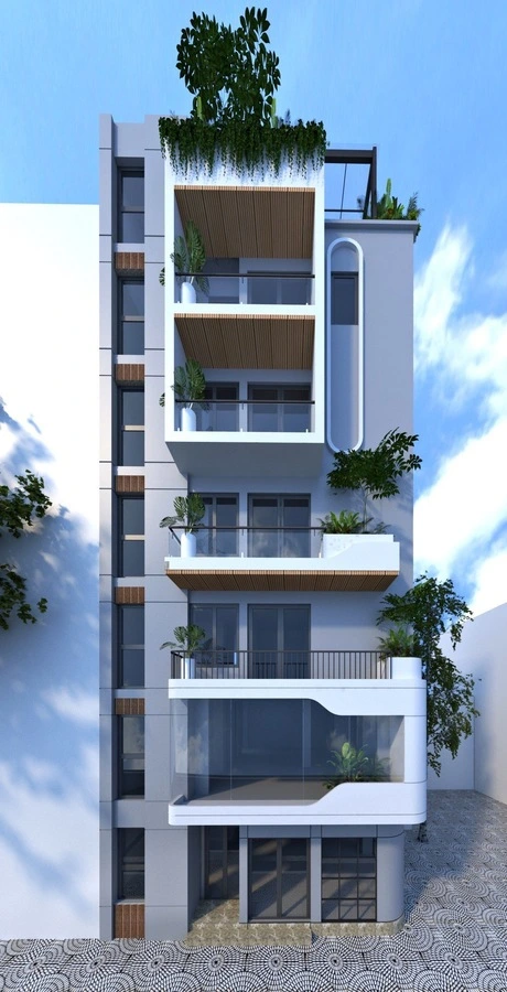 Công trình số 6 Lê Thánh Tông Diện tích 85m2 1 sàn, 6 tầng