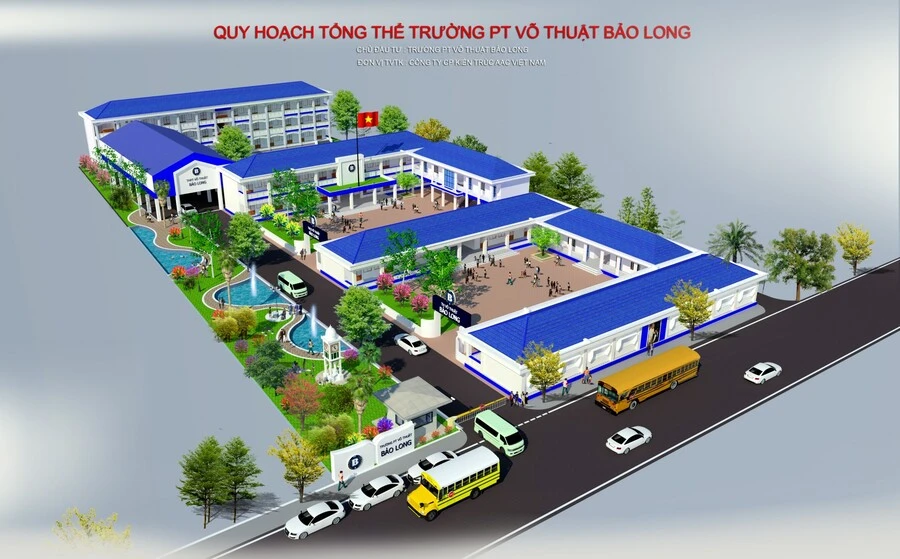 Dự án sửa chữa, cải tạo và xây mới trường phổ thông võ thuật Bảo Long 