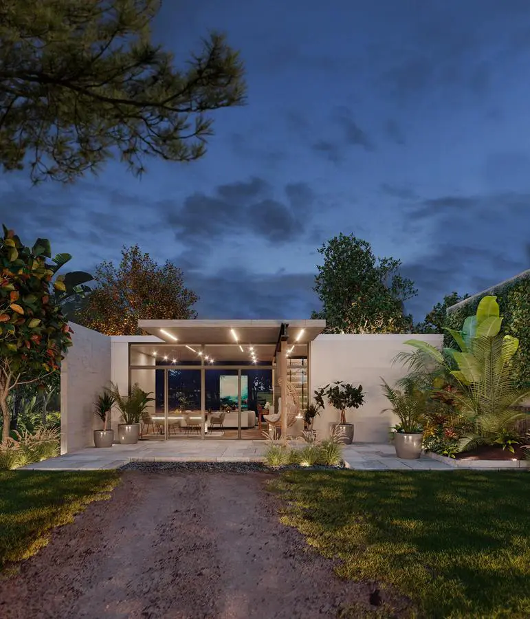 Nhà vườn tân cổ điển mái Thái 1 tầng 1 lửng sang trọng, đẳng cấp