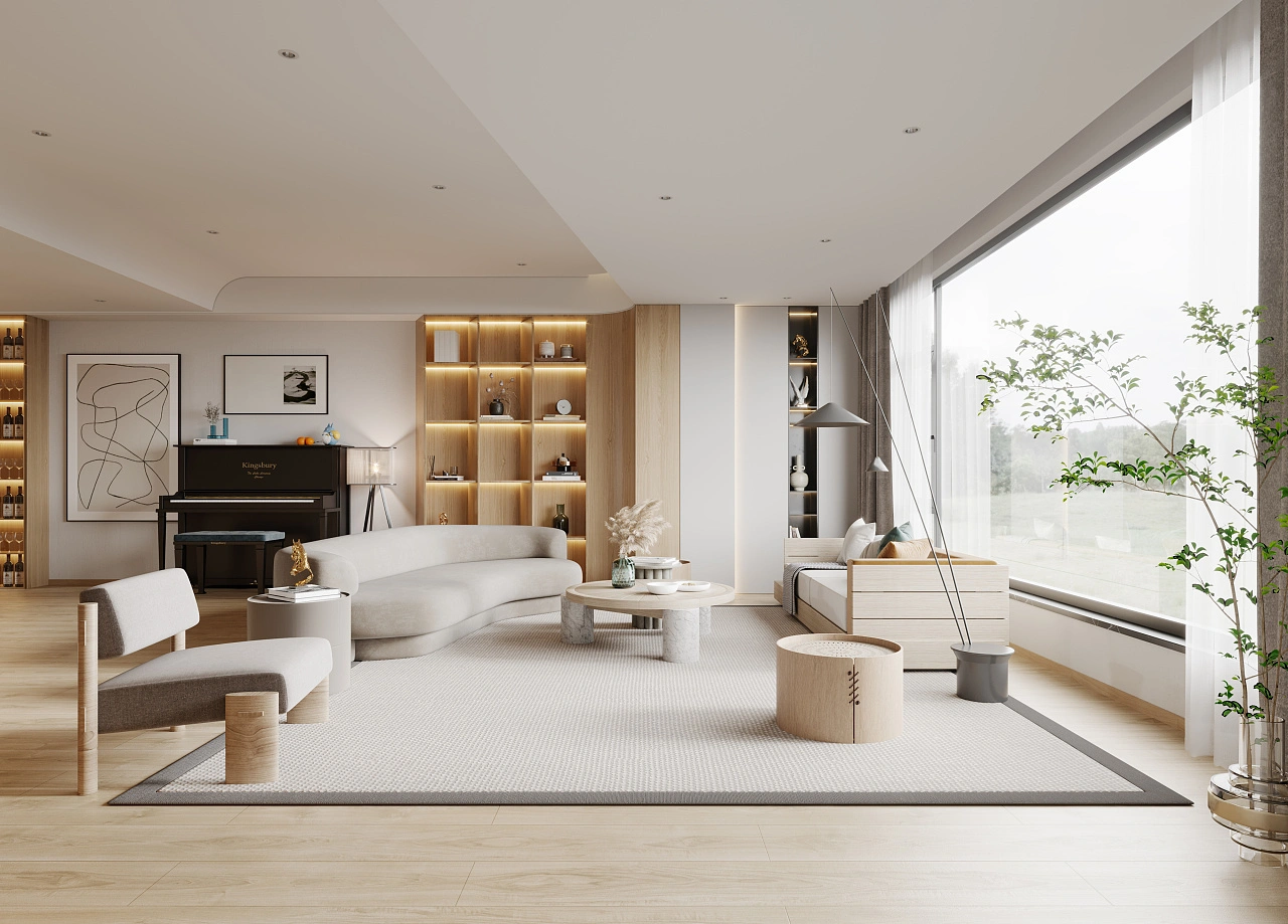 Bí kíp lựa chọn tủ phòng khách đẹp phù hợp với không gian